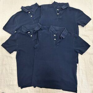 Bundle: (4) Uniform Short Sleeve Polo - Size 10/12